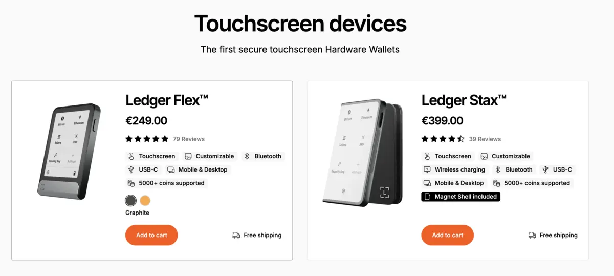 ledger flex termekek