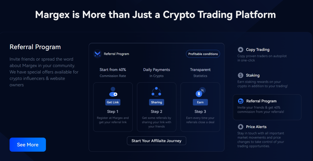 margex legjobb kripto affiliate programok