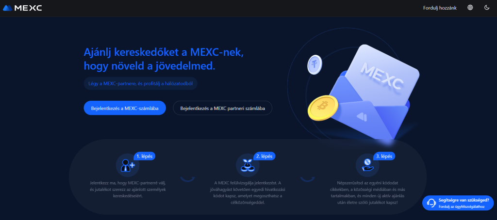 mexc legjobb kripto affiliate programok