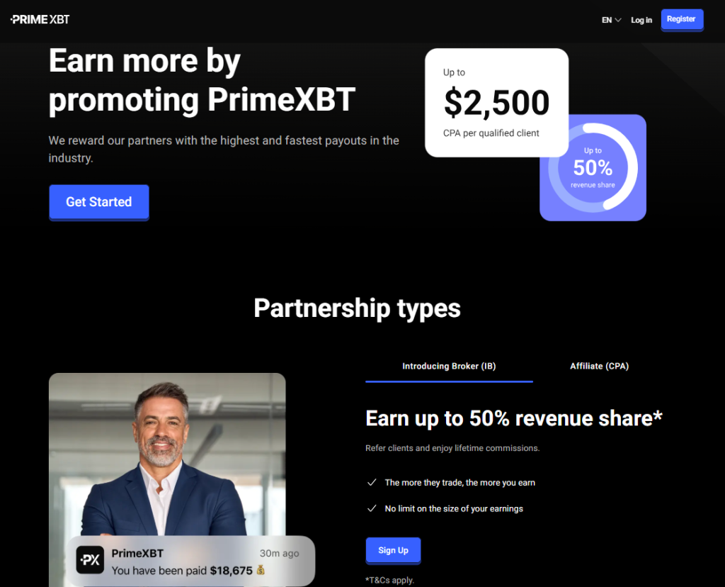 prime xbt legjobb kripto affiliate programok