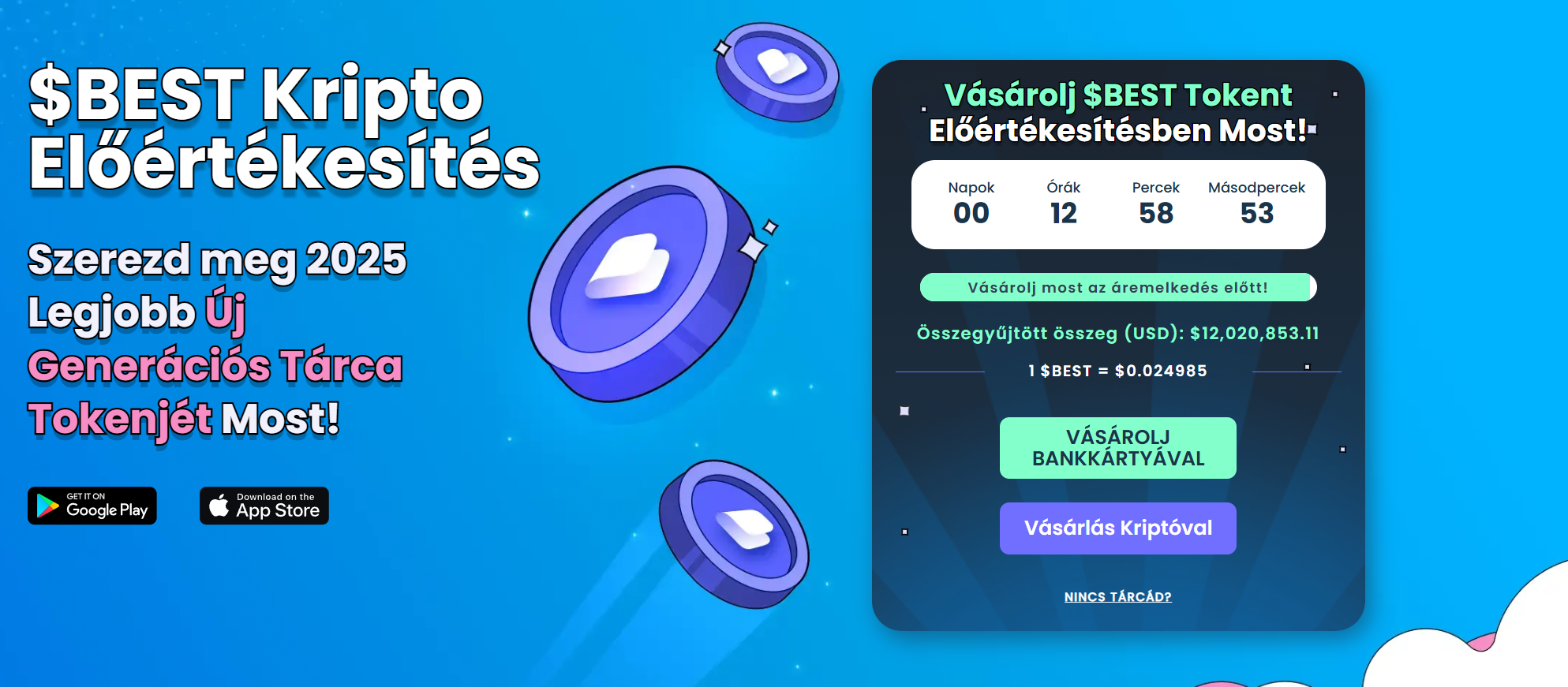 Best Wallet előértékesítés