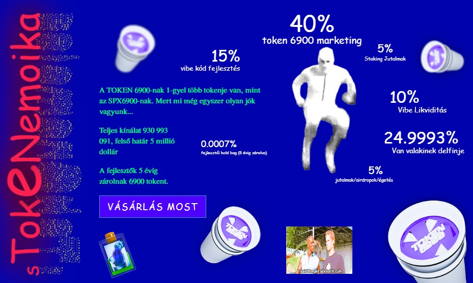 Token6900 tokenomika