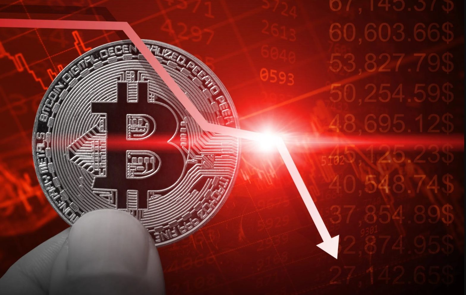 Egy kereskedő szerint 70%-os Bitcoin korrekció közeledik