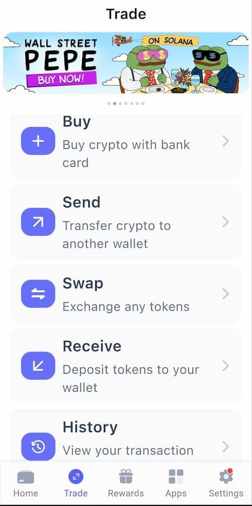 Akses DEX dari Aplikasi