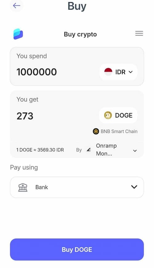  Beli atau Tukar Dogecoin