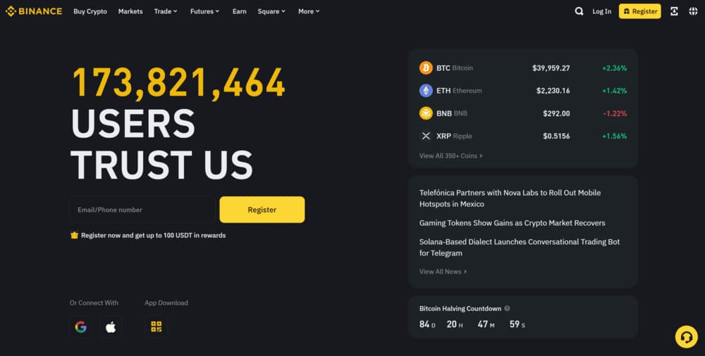Binance – Beli Crypto dengan PayPal dan Trading Otomatis dengan Bot