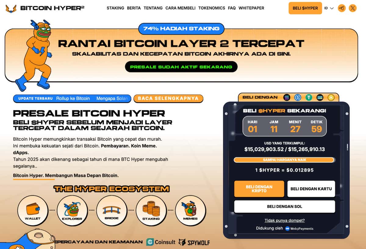 Bitcoin Hyper – Mendorong Kekuatan Koin Meme ke dalam Ekosistem Bitcoin
