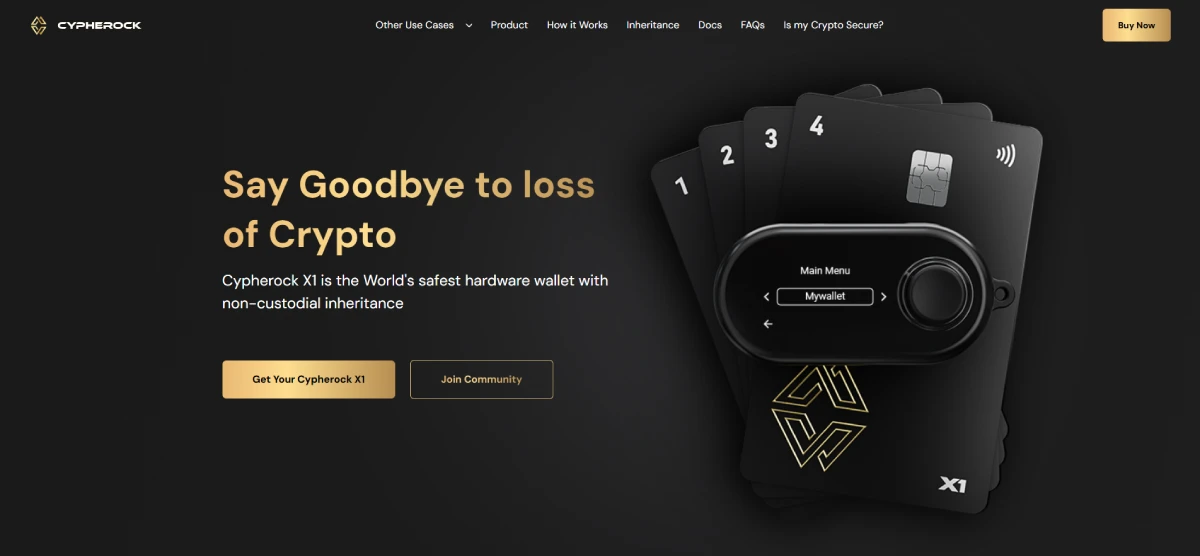 Cypherock Wallet - Dompet Kripto Terbaik Untuk Memasuki Dunia Web3