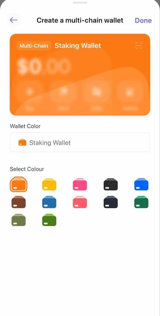 Langkah 3 Buat atau Impor Wallet Baru
