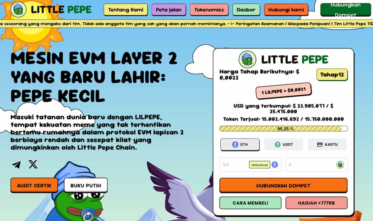 Little Pepe Token – Lompatan Baru Presale yang Bisa Mengubah Dunia Meme Coin