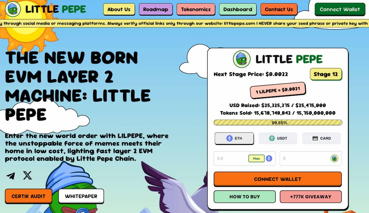 Little Pepe Token - Koin Meme terbaik yang Menawarkan Solusi Layer-2 Jaringan Ethereum