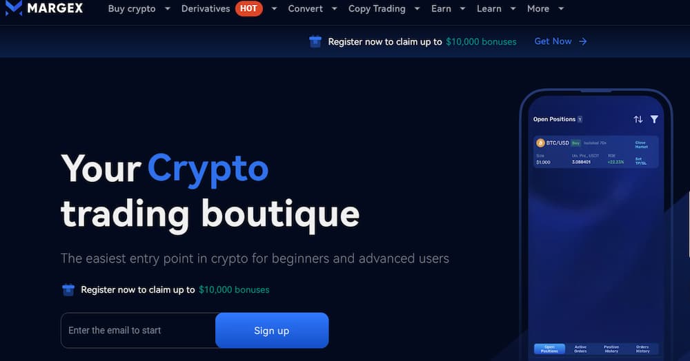 Margex – Beli Crypto dengan PayPal dengan Platform yang Menawarkan Perlindungan MP Shield