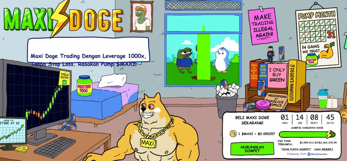 Maxi Doge - Koin micin potensial