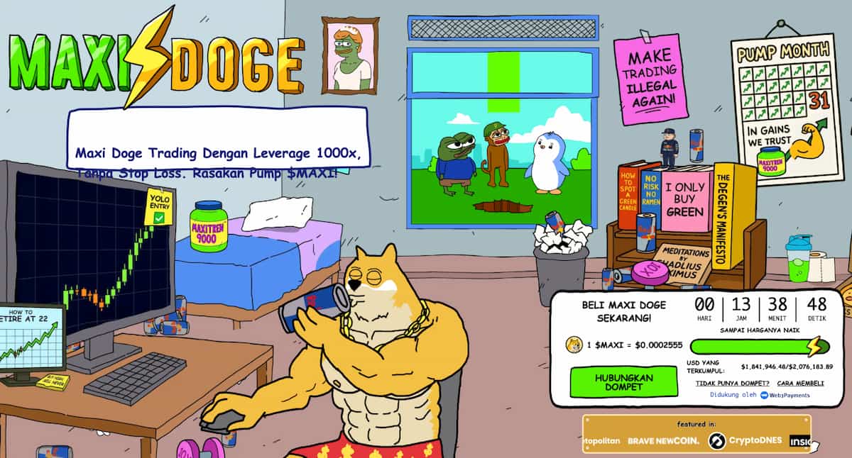Maxi Doge - Proyek Crypto Jangka Panjang dengan Harga yang Sangat Terjangkau