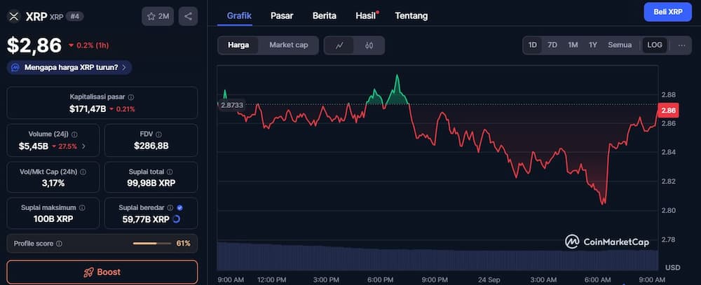 Prediksi Harga XRP – 2025