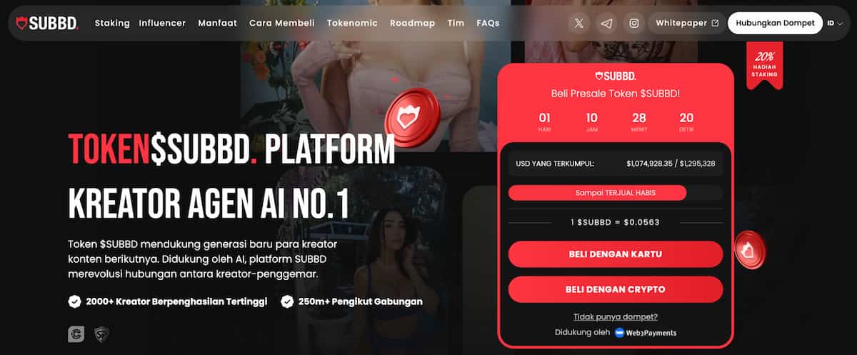 SUBBD Token – Revolusi Web3 untuk Kreator Konten dan AI