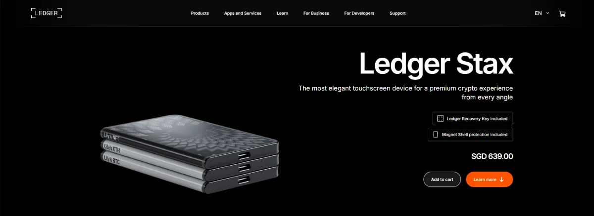 Ledger Stax - Wallet Bitcoin Terbaik yang Aman