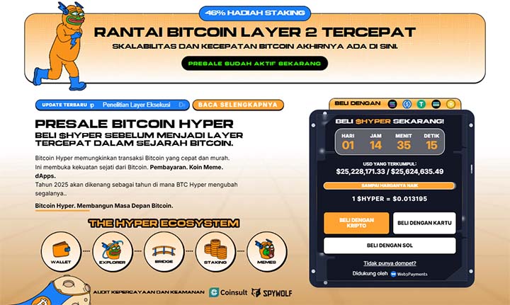 Bitcoin Hyper Presale - prediksi harga cardano