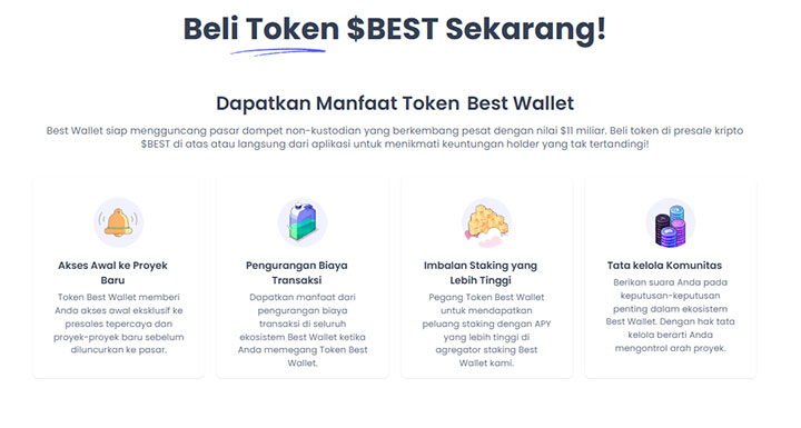 Manfaat Token $BEST - Best Wallet