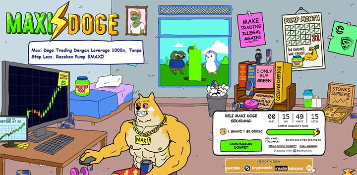 Maxi Doge - Kripto Terbaik