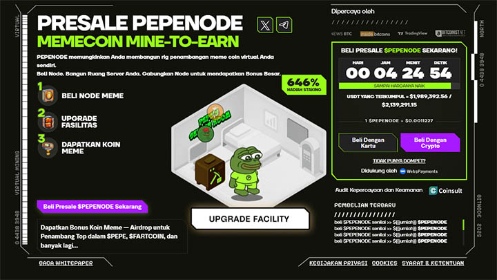 PEPENODE Presale - presale crypto terbaik
