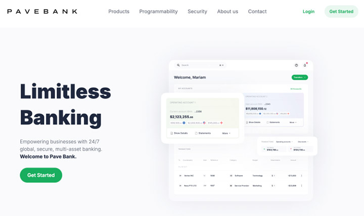 Pave Bank - Best Wallet
