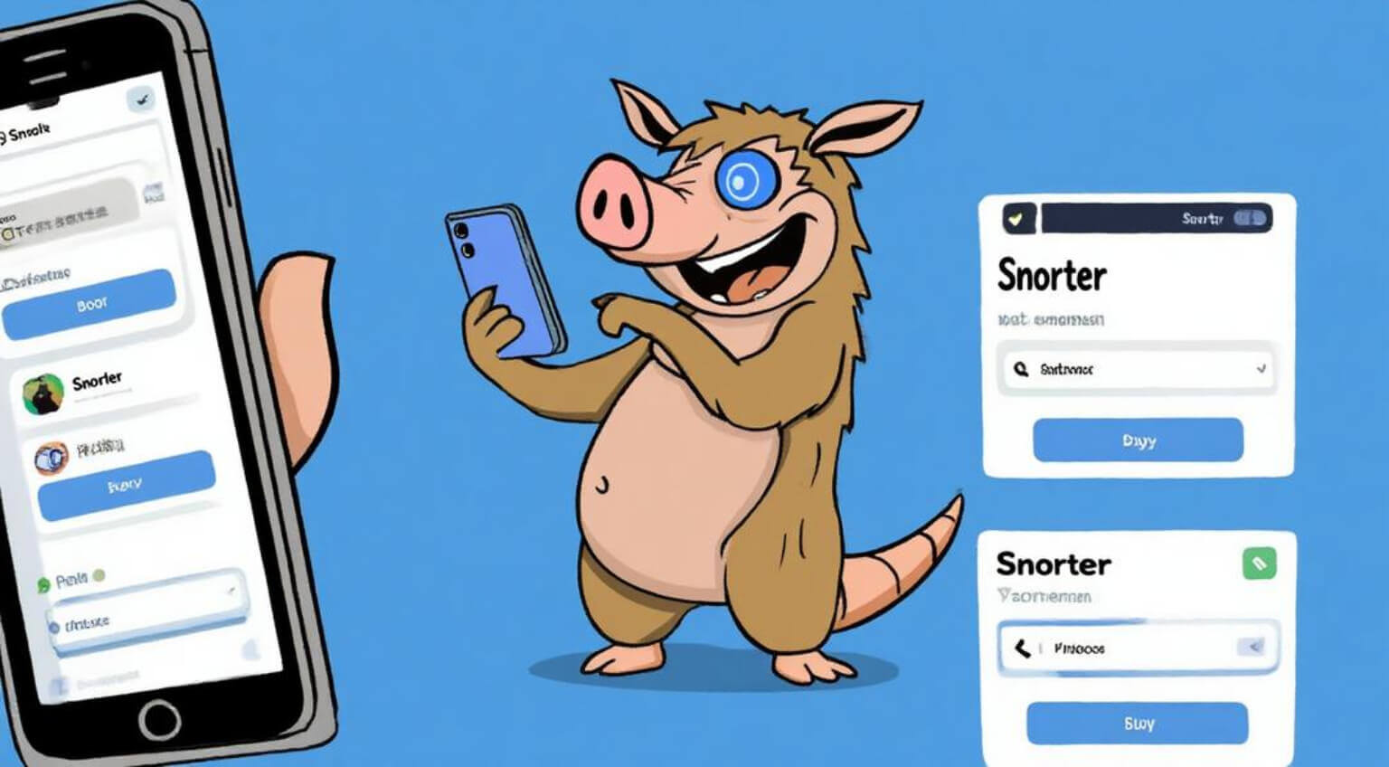 Cara beli Snorter - Presalen token $SNORT