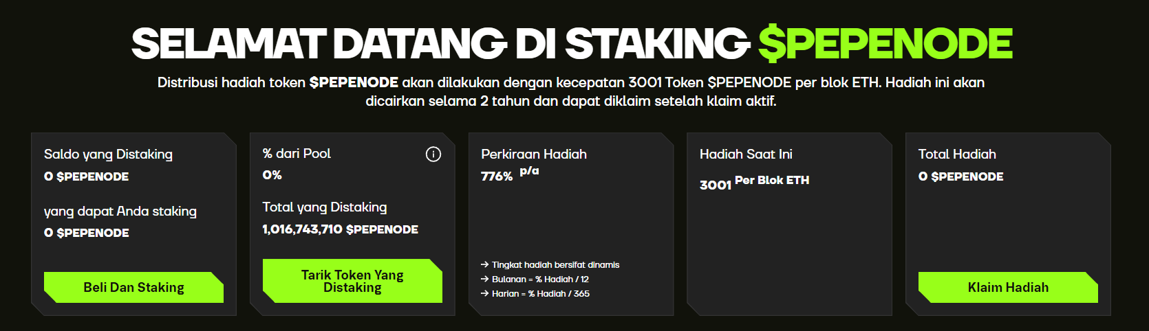 Pepe node 2026 - Prediksi Harga PEPENODE