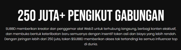 SUBBD Token 2026 - Prediksi Harga SUBBD