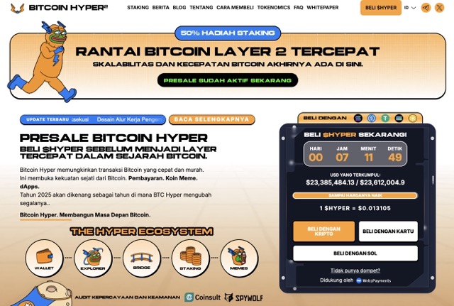 Bitcoin Hyper - Koin yang akan listing di Binance