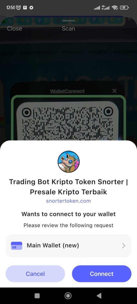 Cara beli Snorter - Pindai QR