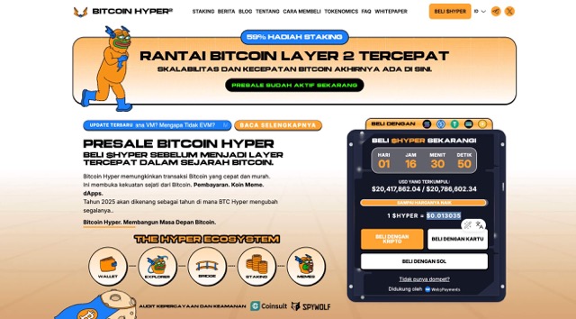 Cara beli Bitcoin Hyper - website Bitcoin Hyper