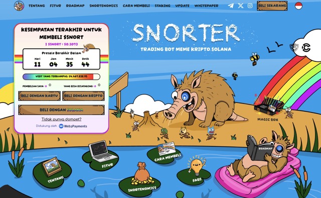 Cara beli Snorter - website Snorter