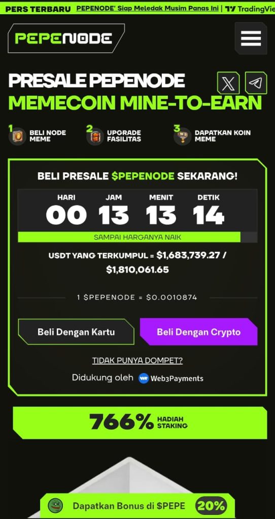 website pepenode - cara beli pepenode