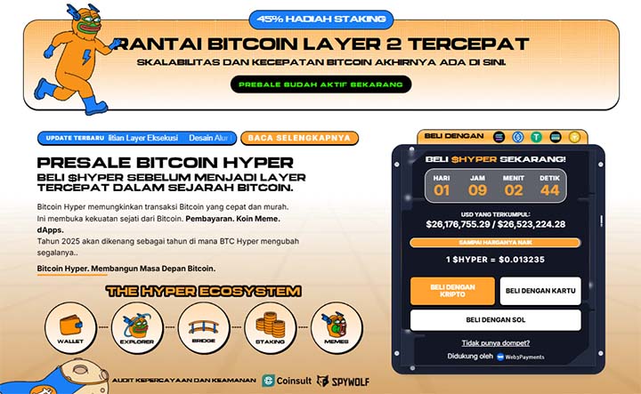 BTC Hyper - kripto terbaik untuk dibeli
