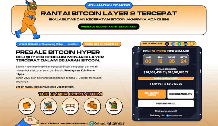 Bitcoin Hyper - kripto terbaik untuk dibeli