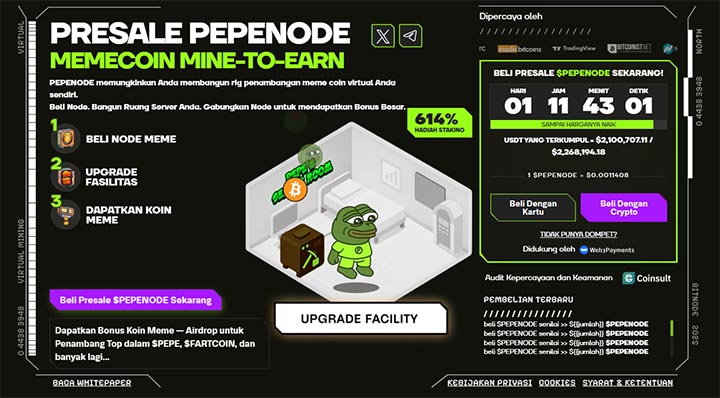 PEPENODE - Trump Coin