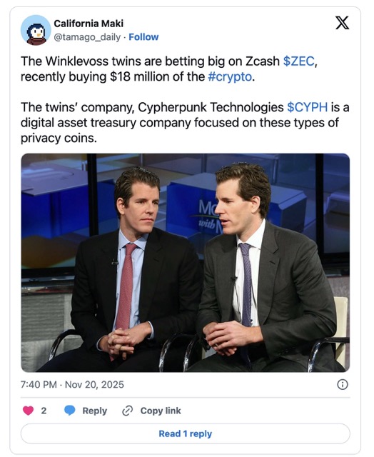 Pembelian Zcash