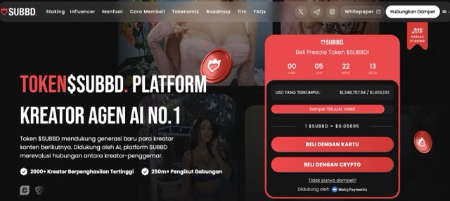 SUBBD - Crypto yang menjanjikan