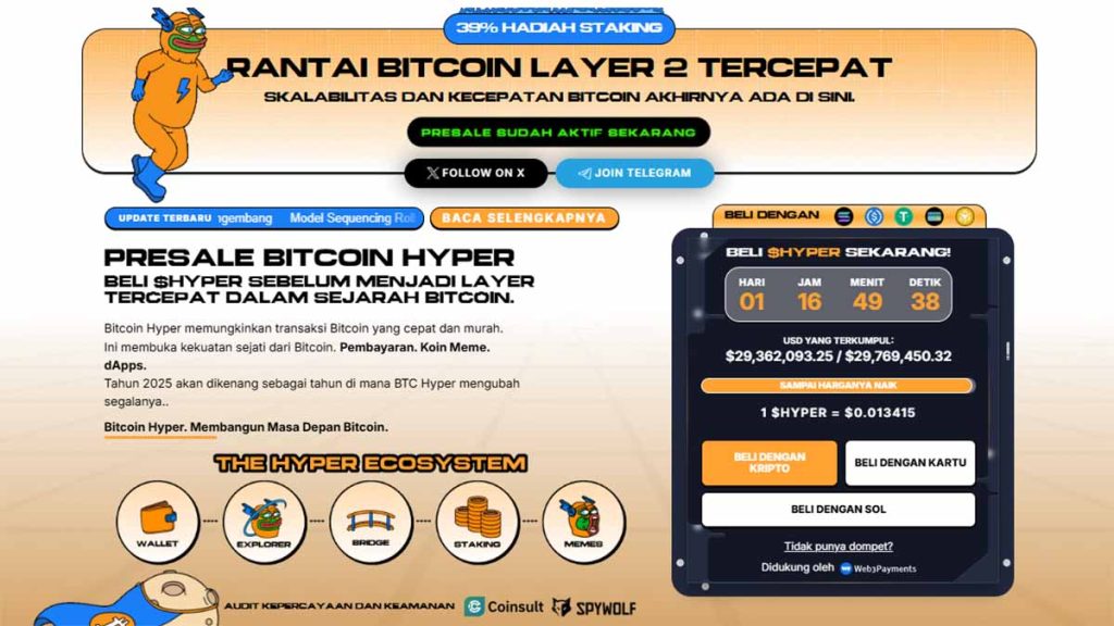 HYPER - kripto terbaik untuk dibeli
