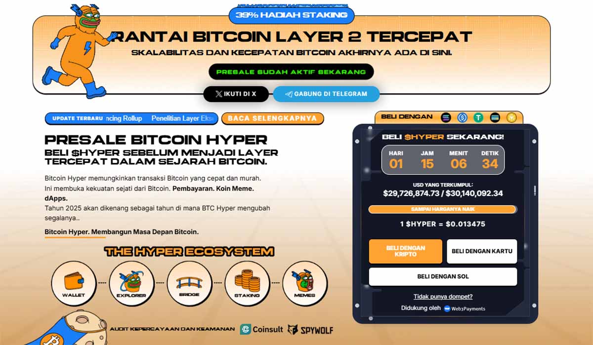Bitcoin Hyper - prediksi harga rain crypto