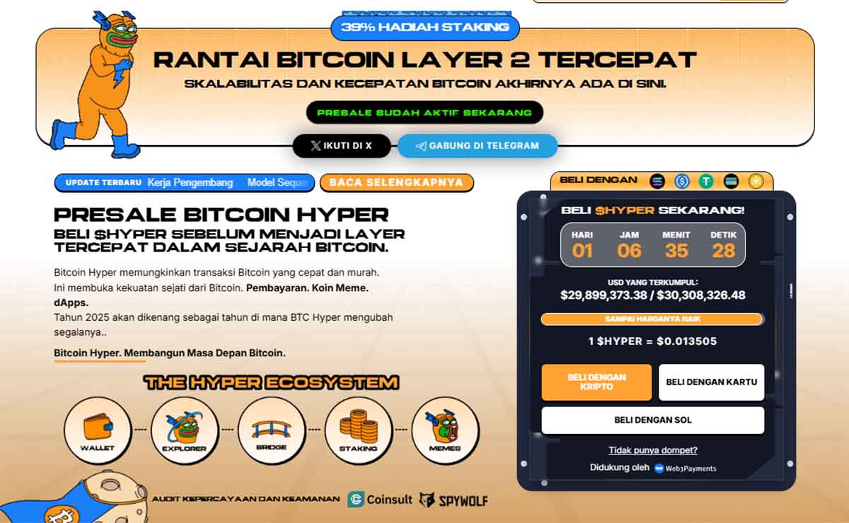 Bitcoin Hyper - kripto terbaik untuk dibeli