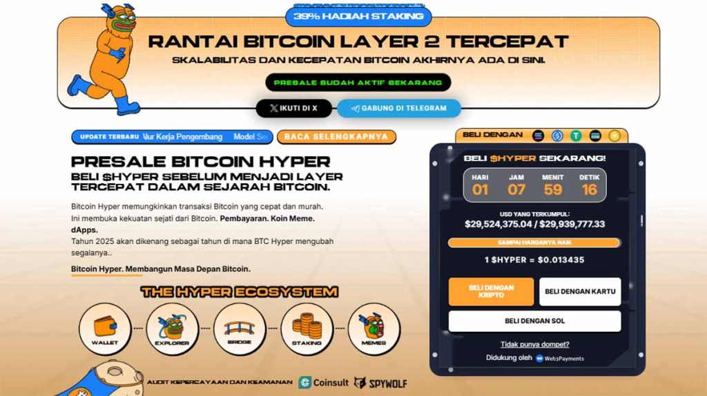 Bitcoin Hyper - altcoin terbaik