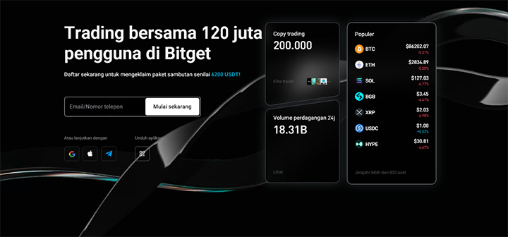 Bitget crypto exchange