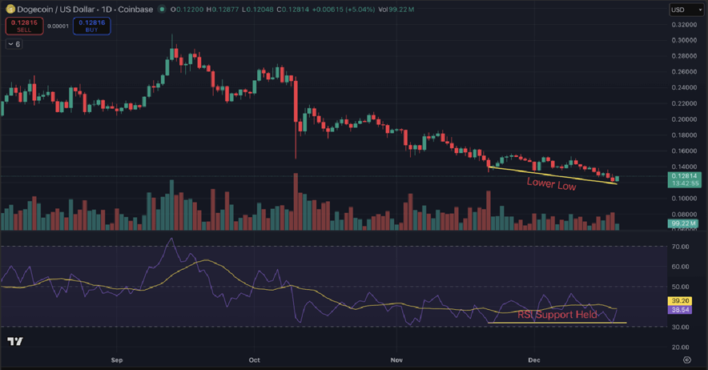 DOGE USD - koin meme terbaik