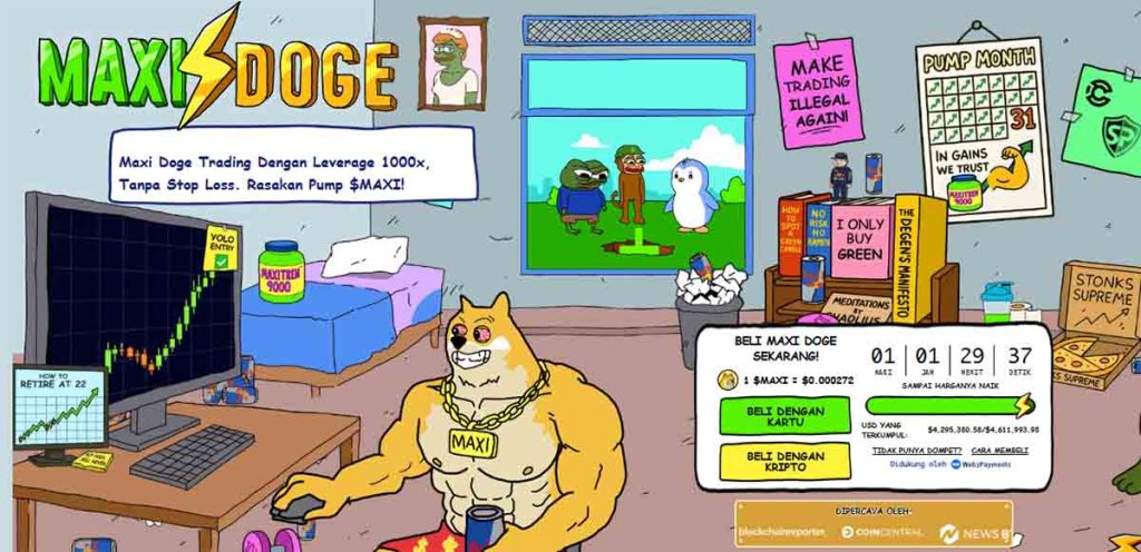 Maxi Doge - prediksi harga dogecoin