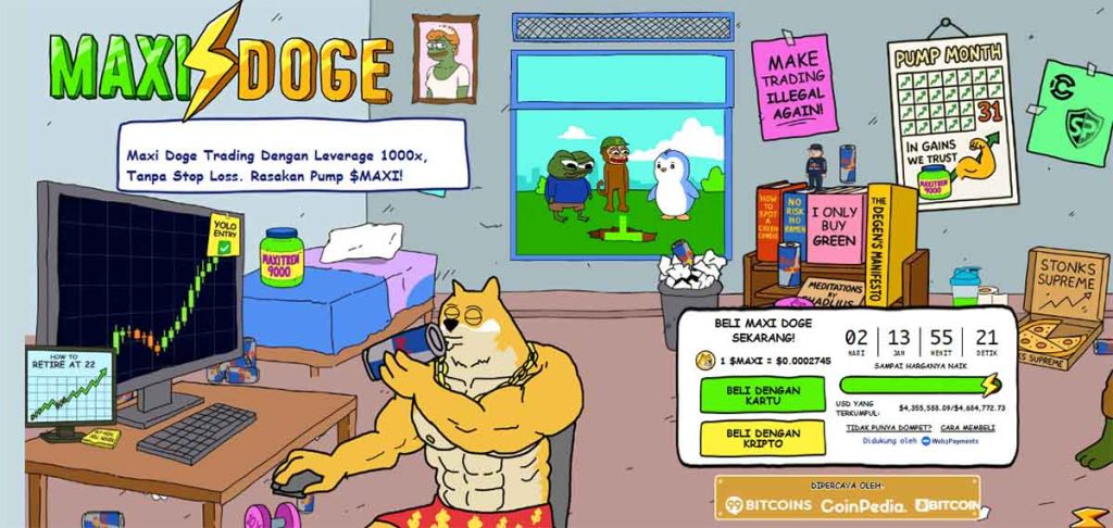 Maxi Doge - prediksi harga bnb
