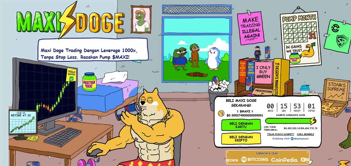 Maxi Doge - Harga Dogecoin