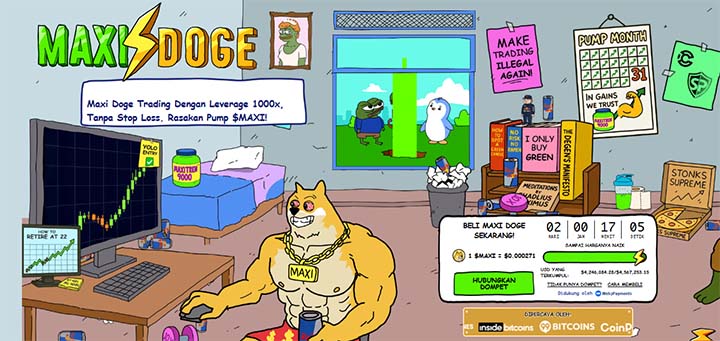 Maxi Doge - Prediksi harga DOGE