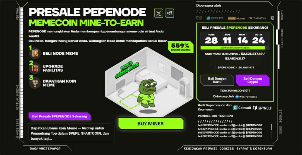 PEPENODE - altcoin terbaik